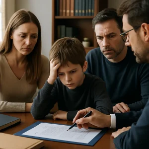 impacto psicológico niños proceso divorcio acelerado
