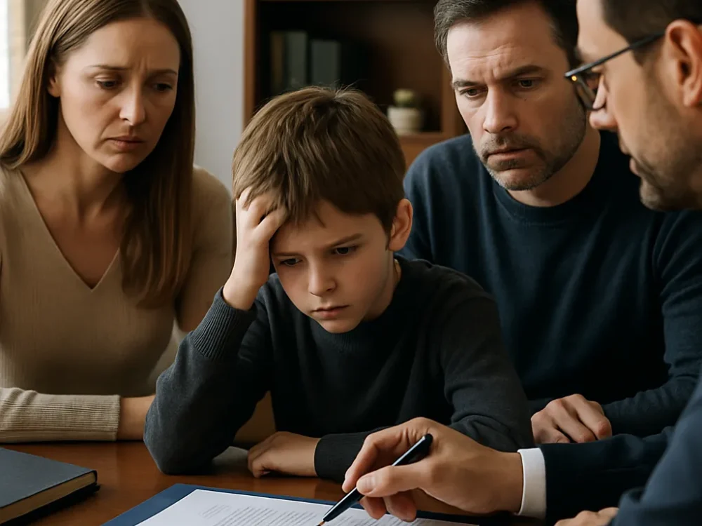 impacto psicológico niños proceso divorcio acelerado